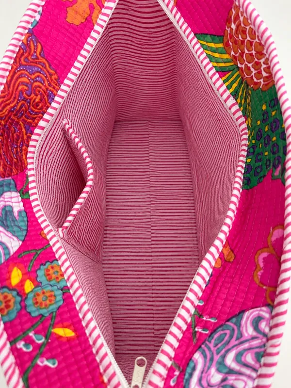 Fuchsia_Bloom_Handblocked_Quilted_Tote_Bag_By_Vastra_By_Monty_(Large)