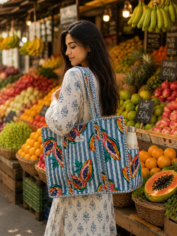 Grey_Papaya_Papaya_Cotton_Quilted_Large_Tote_Bag