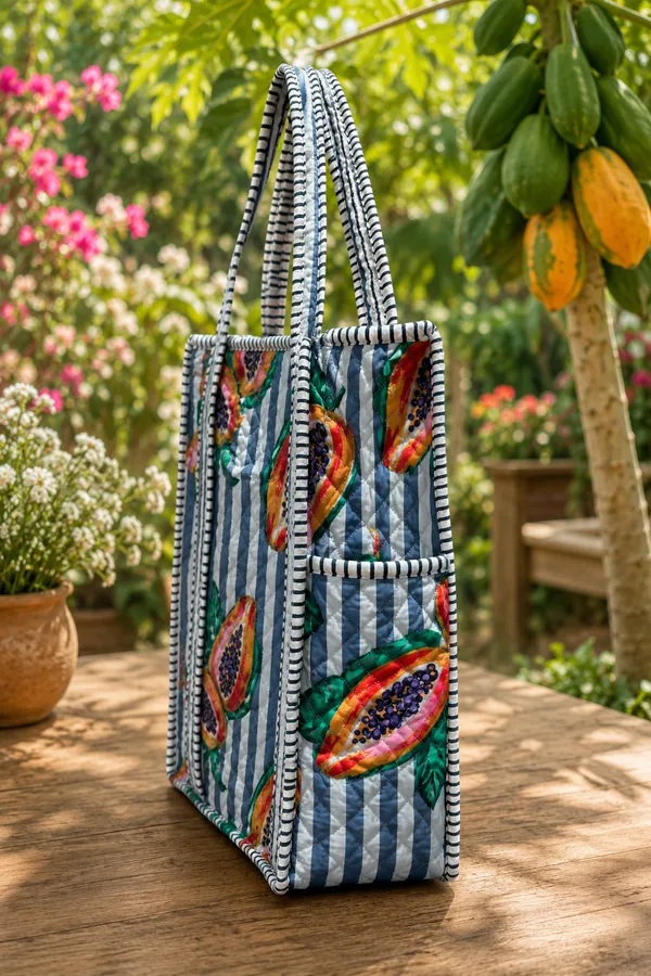 Grey_Papaya_Papaya_Cotton_Quilted_Large_Tote_Bag