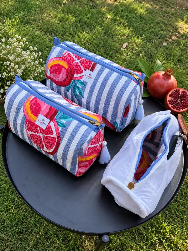 Grey-Stripe_Pomegranate_Cotton_Quilted_Pouch_Set_of_3