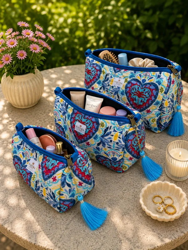 Heart_Floral_Motif_Pouch_Set