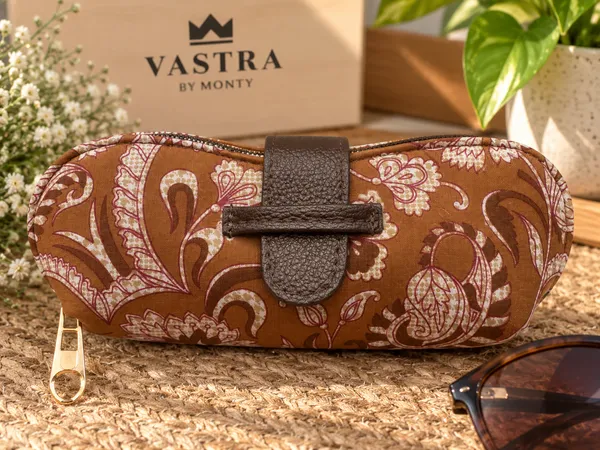 Brown_Paisley_Printed_Quilted_Sunglass_Case