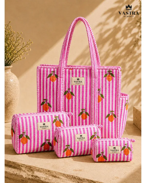 Medium_Pink_Lemon_Stripe_Tote_&_Pouch_Combo