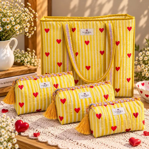 Medium_Yellow_Heart_Stripe_Tote_&_Pouch_Combo