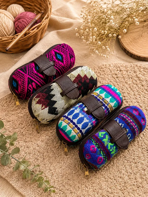 Multicolour_Crochet_Sunglass_Case_Set_Of_4