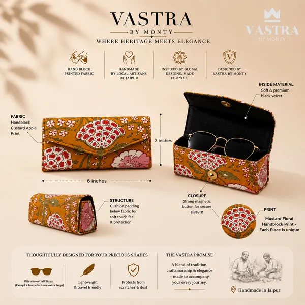 Mustard_Floral_Handblock_Print_premium_Sunglass_Case_by_Vastra_by_Monty