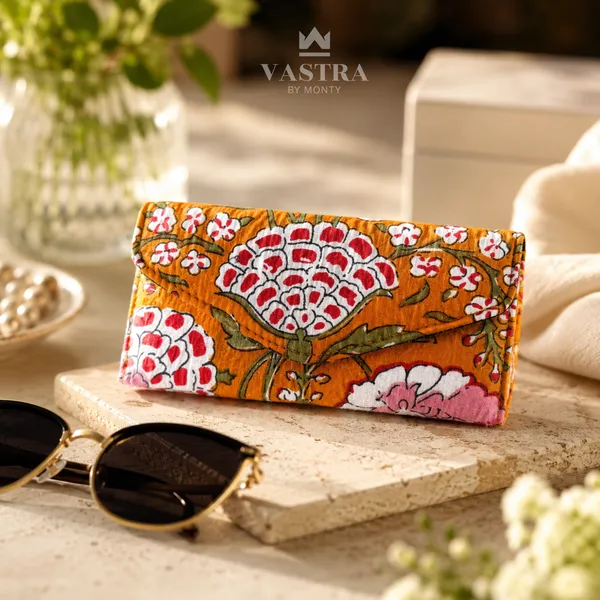 Mustard_Floral_Handblock_Print_premium_Sunglass_Case_by_Vastra_by_Monty