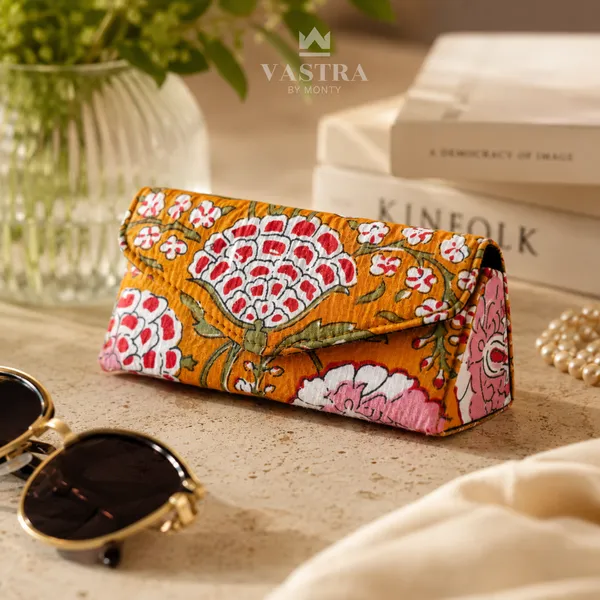 Mustard_Floral_Handblock_Print_premium_Sunglass_Case_by_Vastra_by_Monty