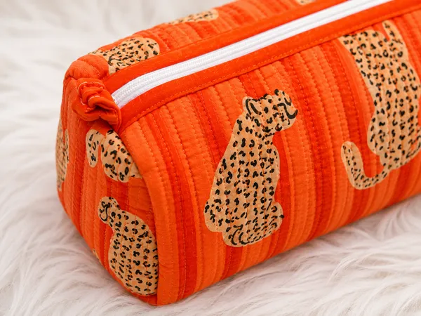 Orange_Stripe_Tiger__Handblocked_Cotton_Quilted_Pouch_Set_Of_3