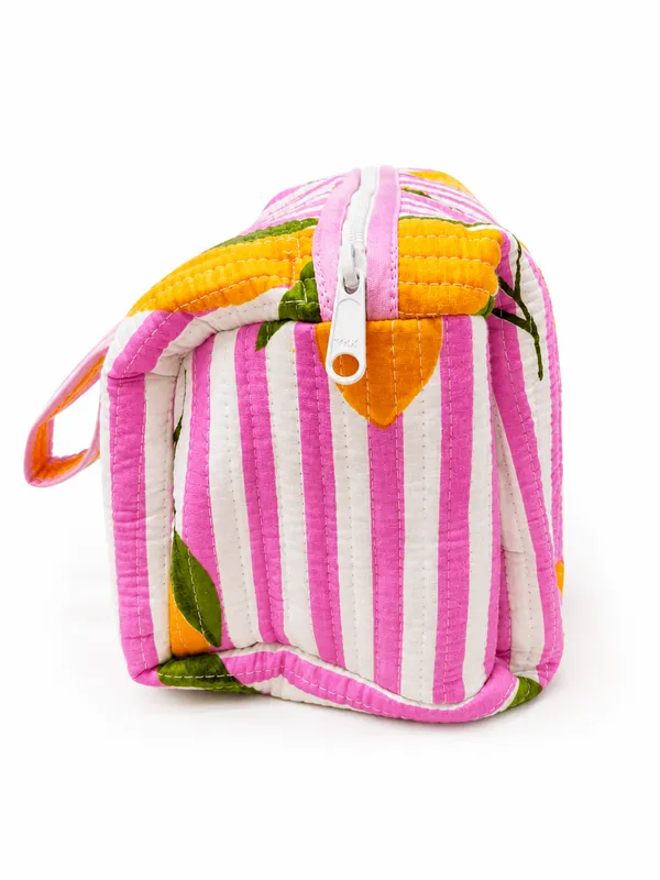 Pink_Lemon_Stripe_Handblocked_Cotton_Quilted_Multi_Compartment_Organizer_Pouch