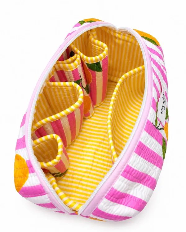 Pink_Lemon_Stripe_Handblocked_Cotton_Quilted_Multi_Compartment_Organizer_Pouch