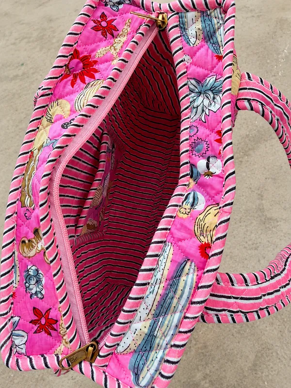 Pink_Spring_Bloom_Cotton_Quilted_Small_Tote_Bag_