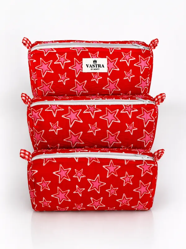 Pink_Star_Print_Quilted_Cotton_Pouch_Set_Of_3