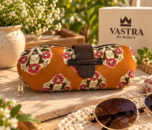 Rust_Orange_Bloom_Printed_Cotton_Handblocked_Structured_Sunglass_Case