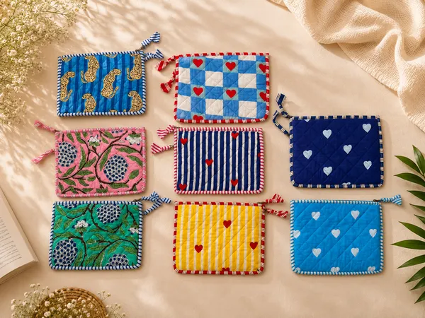 Quilted_Cotton_Flat_Pouch_Set_of_8