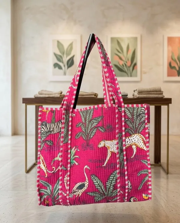 Rani_Jungle_Cotton_Handblocked_Quilted_Tote_Bag_By_Vastra_By_Monty_(Large)