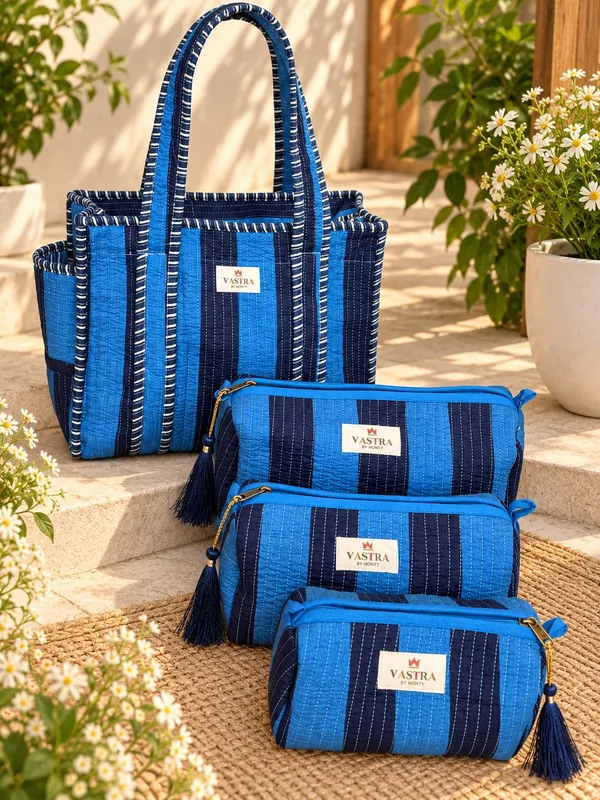 Small_Blue_Stripe_Tote_Bag_&_Pouch_Combo
