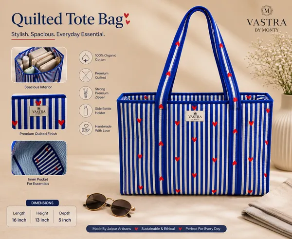 Blue_Heart_Stripe_Large_Cotton_Handblocked_Tote_Bag