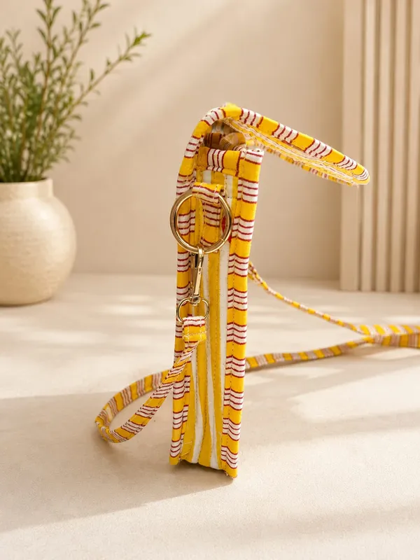 Rajwadi_Heartline_yellow_Stripes_Cotton_Quilted_Cross_Shoulder_Sling_Bag_by_Vastra_by_Monty