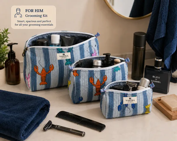 Stripe_Lobster_Cotton_Handblocked_Quilted_Cotton_Pouch_Set_Of_3