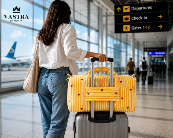 Rajwadi_Heartline_yellow_Stripes_Duffle_Bag