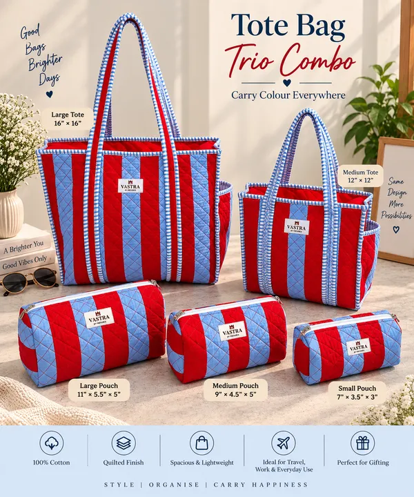 Red-Blue_Stripe_Tote_&_Pouch_Trio_Combo