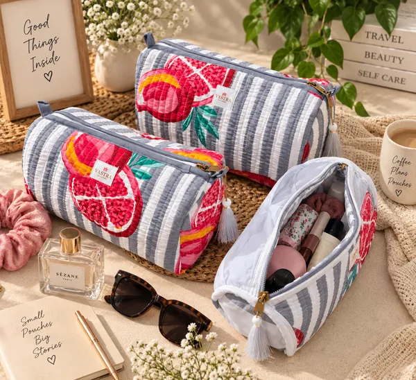 Grey-Stripe_Pomegranate_Cotton_Quilted_Pouch_Set_of_3