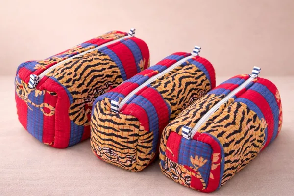 Royal_Tiger_Stripes__Handblocked_Quilted_Cotton_Pouch_Set_of_3
