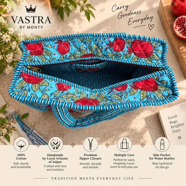 Small_Red_Anar_Cotton_Quilted_Tote_Bag