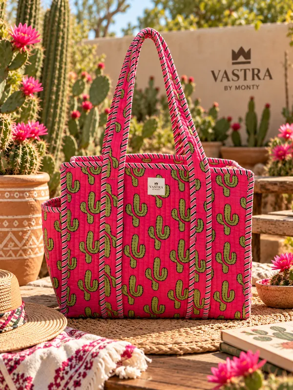 Small_Pink_Cactus_Cotton_Quilted_Tote_