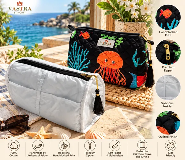 Black_Creatures_Cotton_Quilted_Single_Pouch_