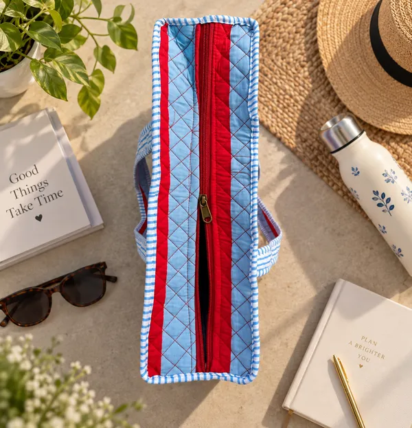 Medium_Red-Blue_Stripe_Tote_And_Pouch_Combo_