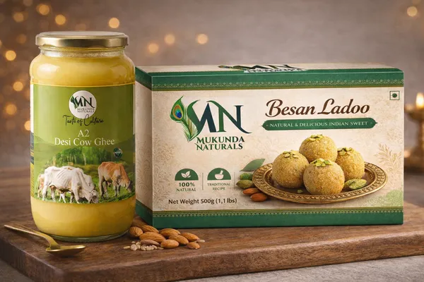 Besan_Ladoo_500G_And_A2_Gir_Cow_Ghee_Pure_And_Traditional_Bilona_Method_Desi_Cow_Ghee_Grass_Fed_And_Nutrient_Rich_A2_Ghee_For_Cooking_And_Ayurveda_Glass_Bottle_1000Ml