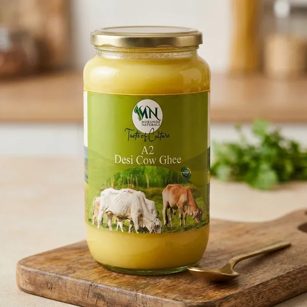 A2_Gir_Cow_Ghee_Pure_And_Traditional_Bilona_Method_Desi_Cow_Ghee_Grass_Fed_And_Nutrient_Rich_A2_Ghee_For_Cooking_And_Ayurveda_Glass_Bottle_1000Ml_And_Chai_Masala_Premium_Blend_Of_Purely_Natural_Spices_Enhance_Your_Tea_Flavor_100G