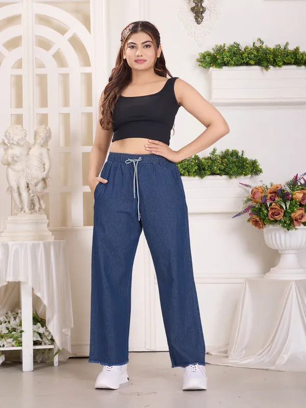 Blue_Denim_Palazzo_For_Women