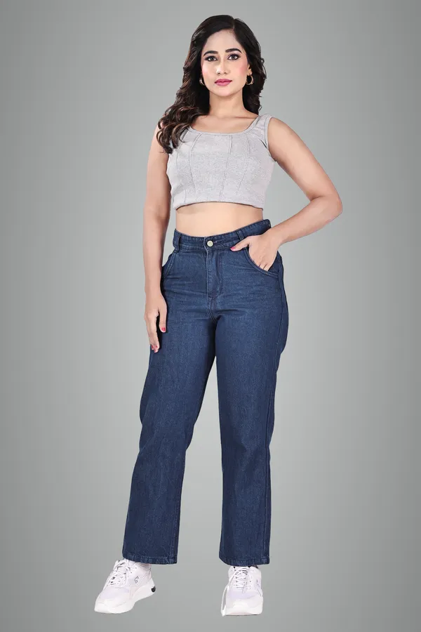 Blue_Denim_Wide_Leg_Pant_For_Women