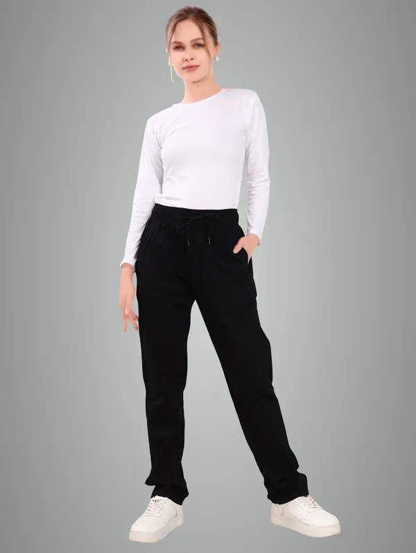 Black_Denim_Joggers_For_Women
