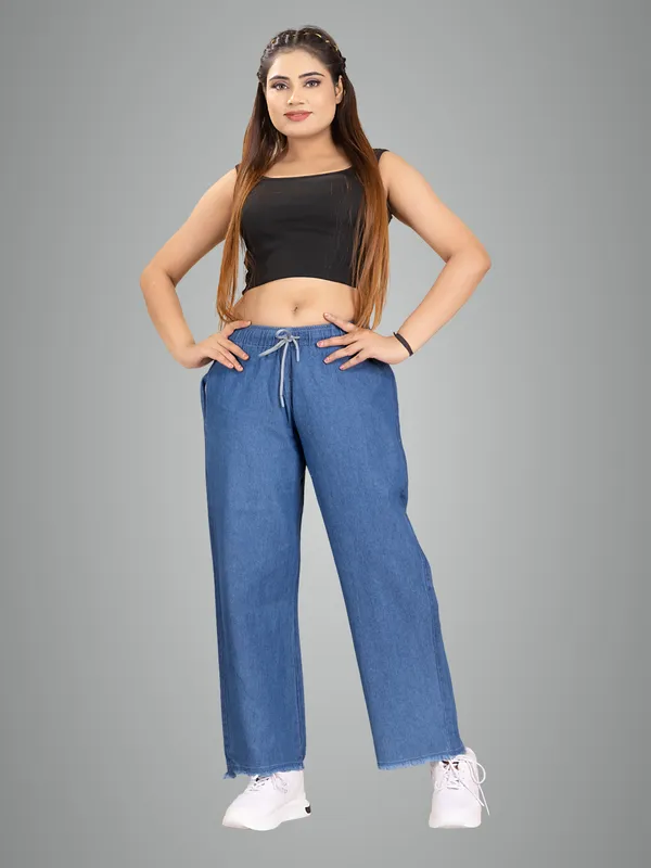 Blue_Denim_Palazzo_For_Women