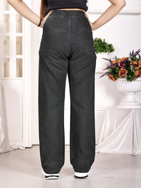 Black_Denim_Wide_Leg_Pant_For_Women