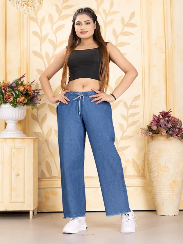 Blue_Denim_Palazzo_For_Women
