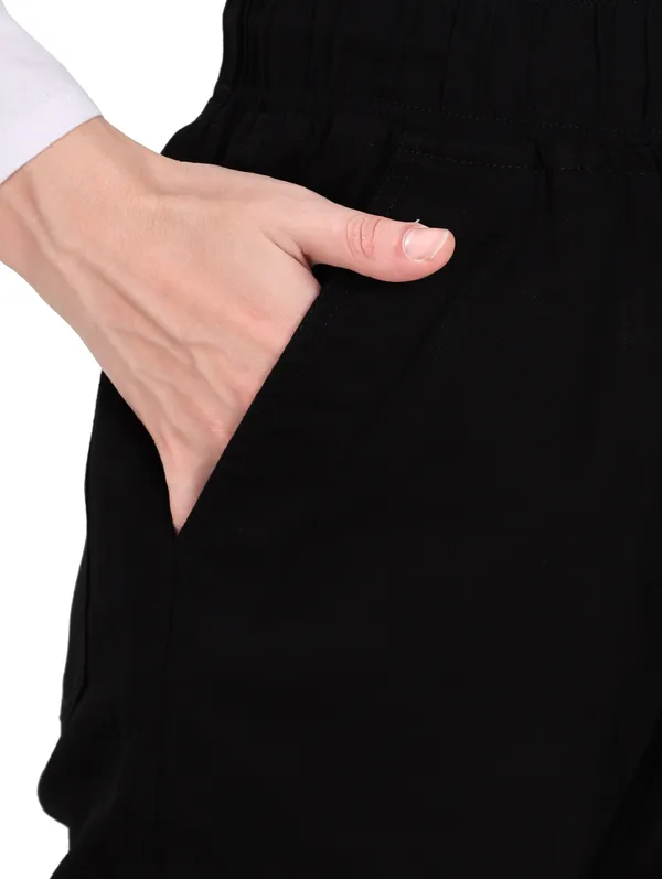 Black_Denim_Joggers_For_Women