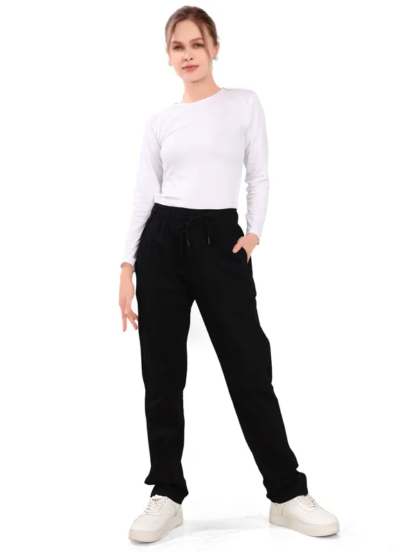 Black_Denim_Joggers_For_Women