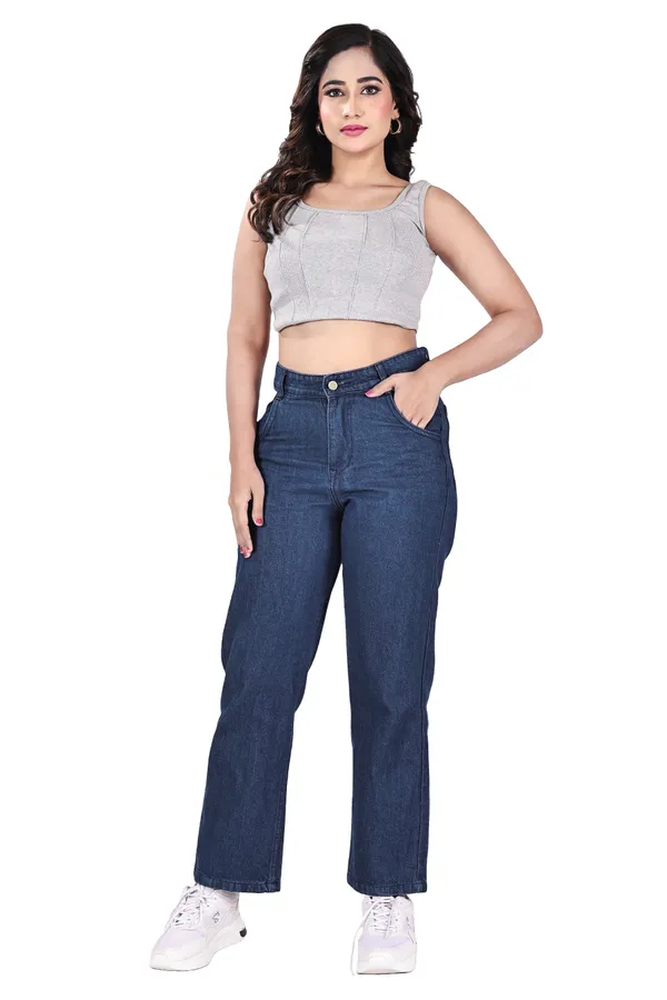 Blue_Denim_Wide_Leg_Pant_For_Women