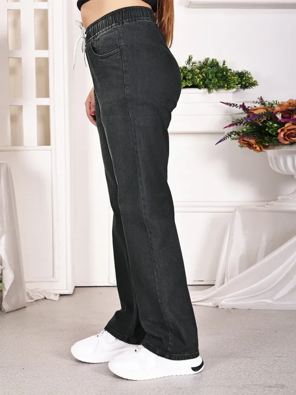 Black_Denim_Wide_Leg_Pant_For_Women