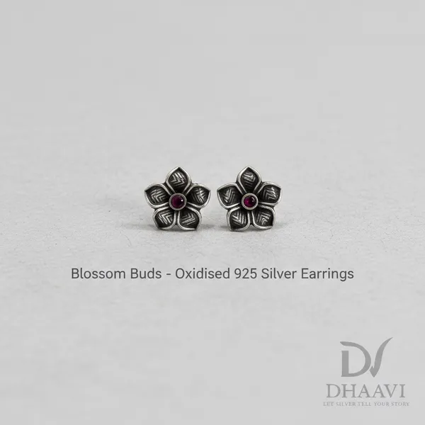 Red_925_Sterling_Silver_Earings_For_Women