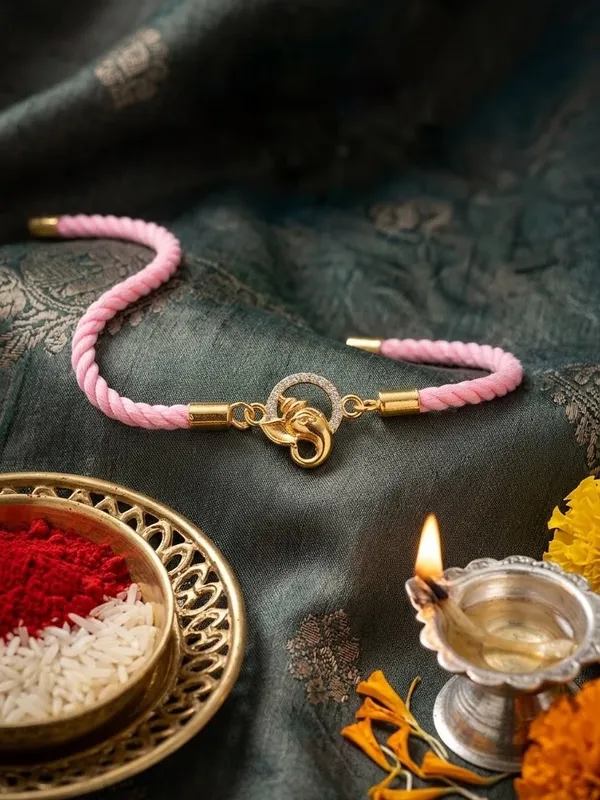 Premium_Handcrafted_Silver_Ganesha_Rakhi_with_Twisted_Cord