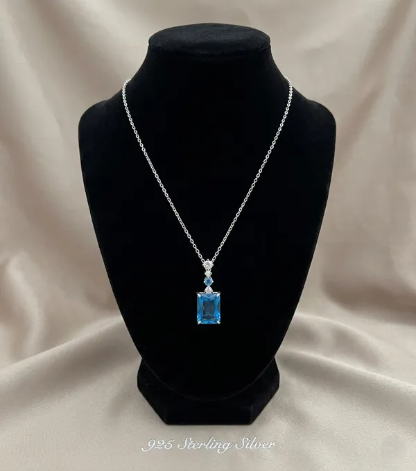 Blue_936_Sterling_Silver_Necklace_For_Women