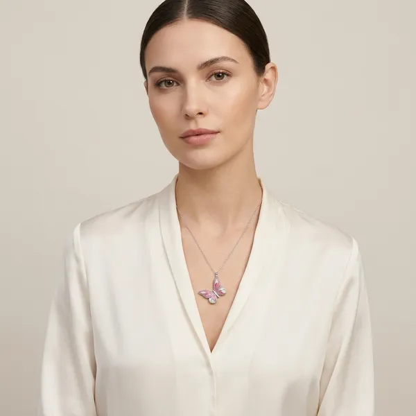 Silver_929_Sterling_Silver_Necklace_For_Women