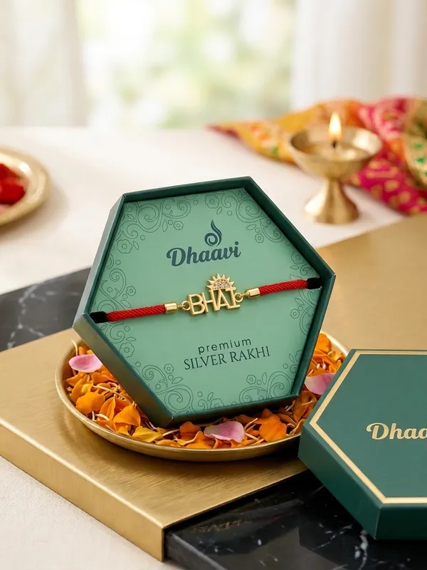 Premium_Handcrafted_Silver_BHAI_Rakhi_with_Twisted_Cord