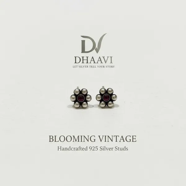 Red_925_Sterling_Silver_Earings_For_Women